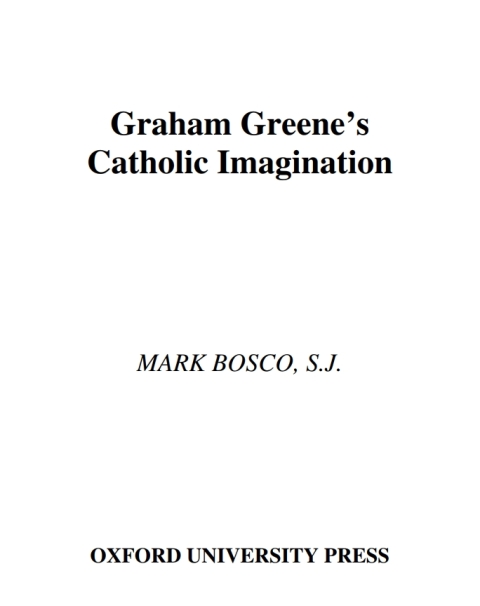 Cover image for book Graham Greene's Catholic Imagination