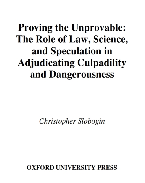 Cover image for book Proving the Unprovable