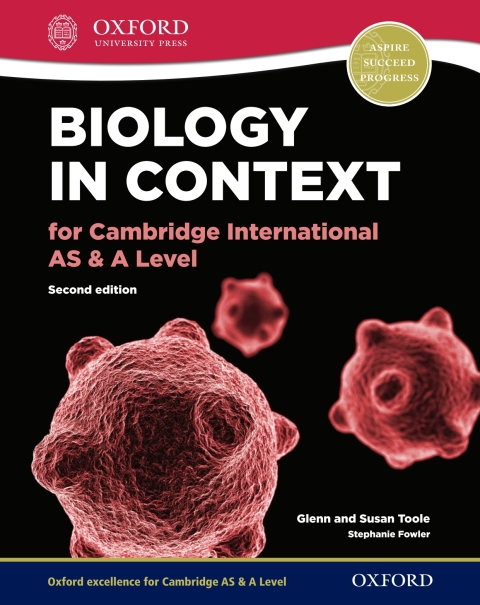 Cover image for book Biology in Context for Cambridge International AS & A Level