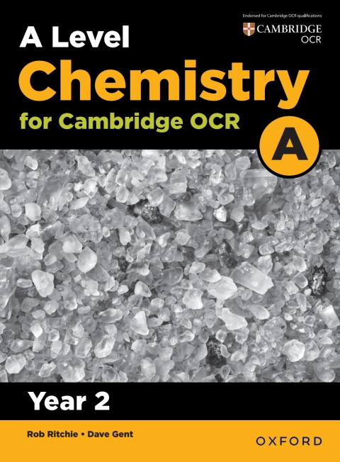 Cover image for book A Level Chemistry for OCR A: Year 2