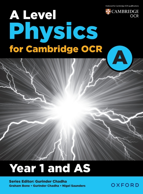 Cover image for book A Level Physics for OCR A: Year 1 and AS