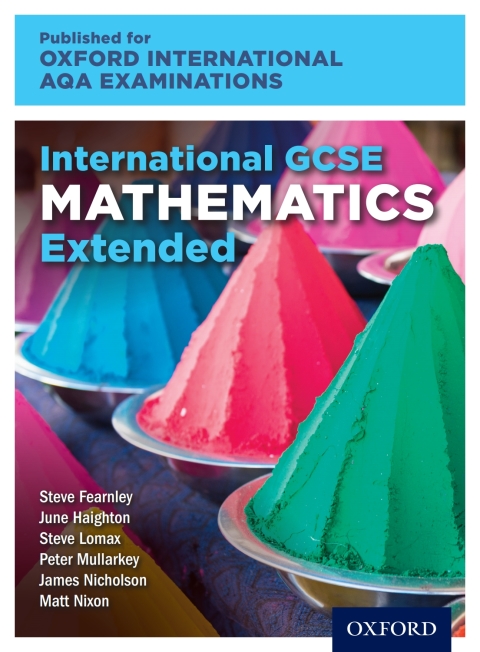 Cover image for book Oxford International AQA Examinations: International GCSE Mathematics Extended