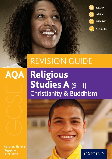 Cover image for book AQA GCSE Religious Studies A (9-1): Christianity and Buddhism Revision Guide