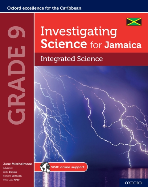 Cover image for book Investigating Science for Jamaica: Integrated Science Grade 9