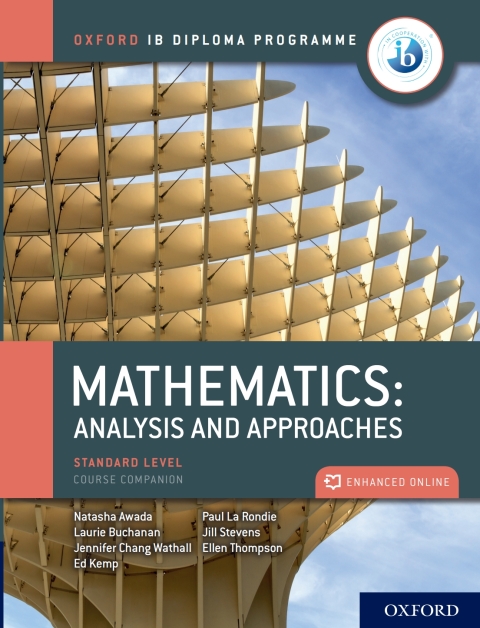 Cover image for book IB Mathematics: analysis and approaches Standard Level