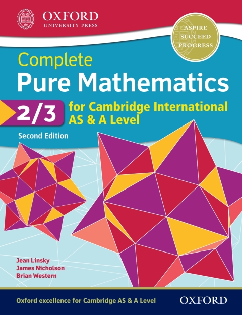 Cover image for book Complete Pure Mathematics 2 & 3 for Cambridge International AS & A Level