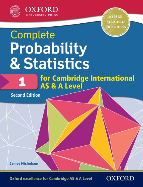 Cover image for book Complete Probability & Statistics 1 for Cambridge International AS & A Level