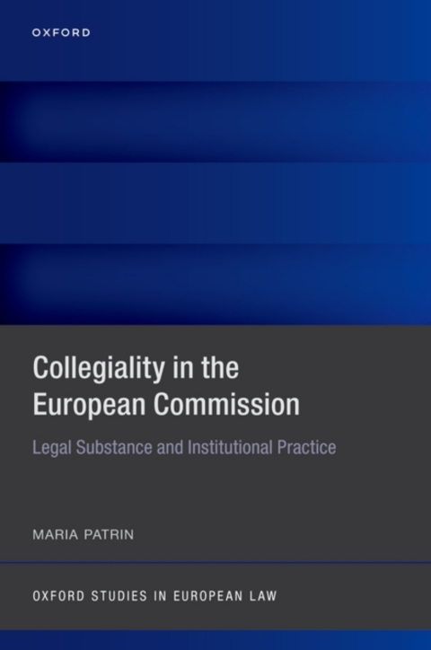Cover image for book Collegiality in the European Commission