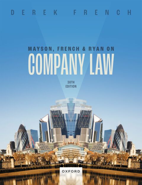 Cover image for book Mayson, French, and Ryan on Company Law