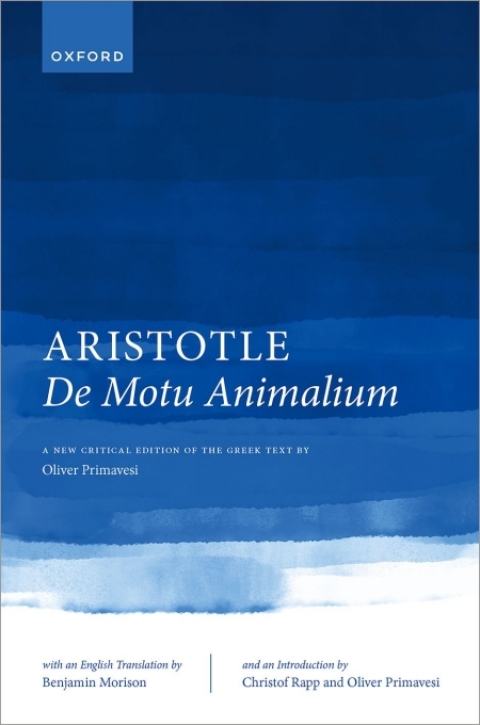 Cover image for book Aristotle, De motu animalium