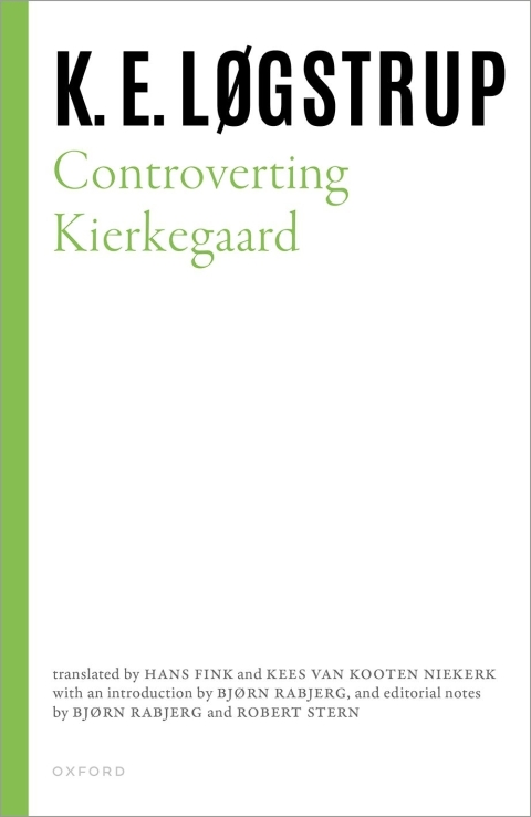 Cover image for book Controverting Kierkegaard