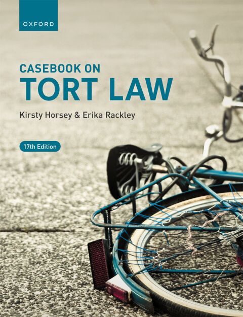 Cover image for book Casebook on Tort Law
