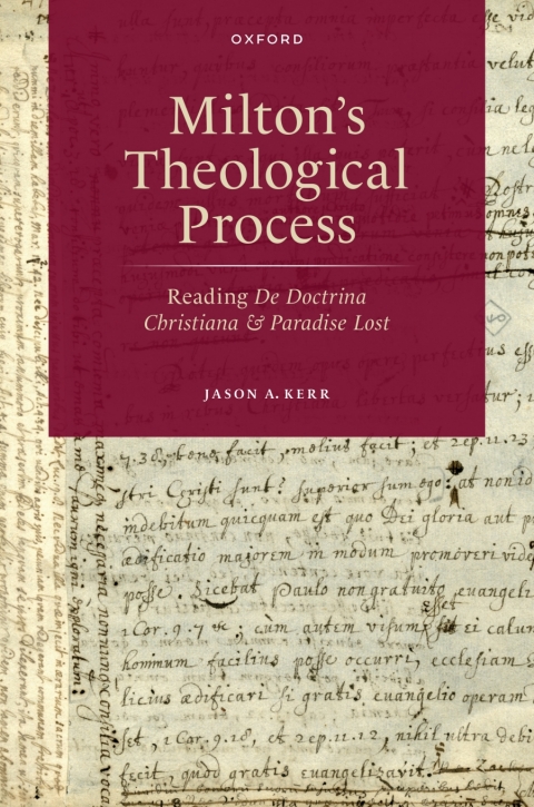 Cover image for book Milton's Theological Process