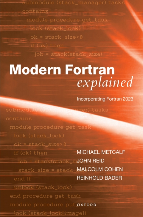 Cover image for book Modern Fortran Explained