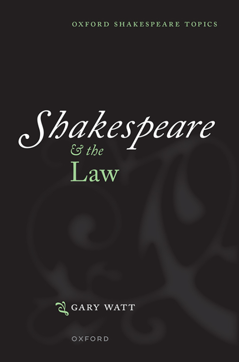 Cover image for book Shakespeare and the Law