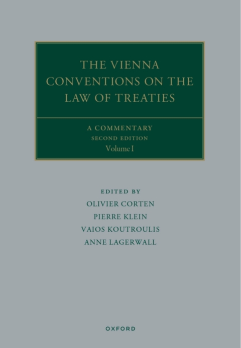 Cover image for book The Vienna Conventions on the Law of Treaties