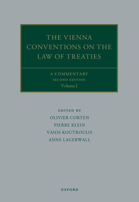 Cover image for book The Vienna Conventions on the Law of Treaties