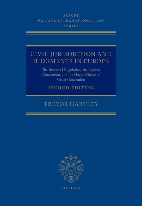 Cover image for book Civil Jurisdiction and Judgements in Europe