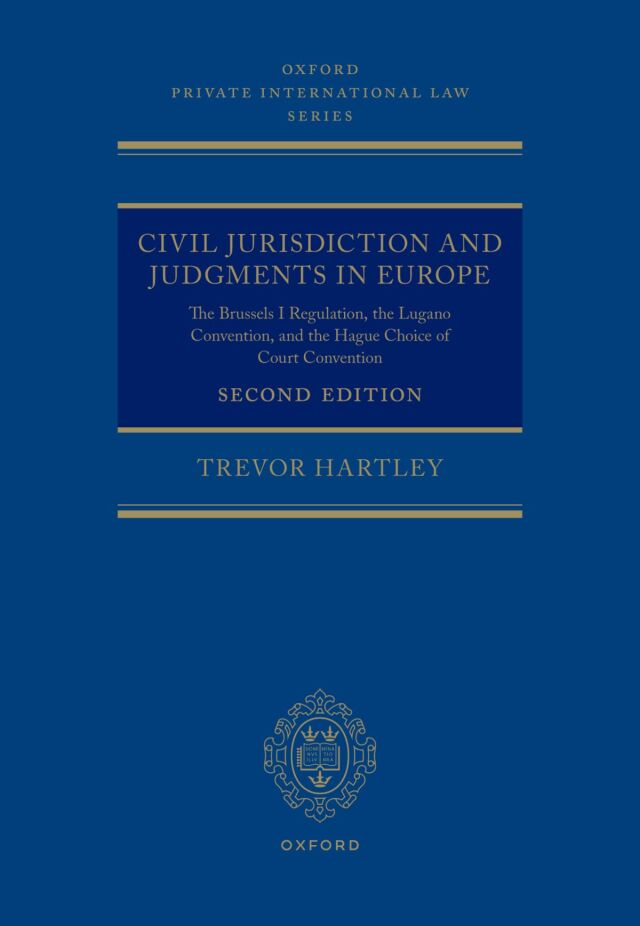 Civil Jurisdiction and Judgements in Europe