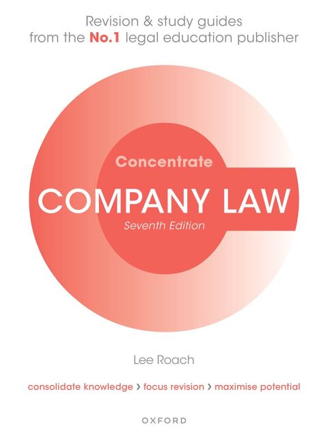 Cover image for book Company Law Concentrate