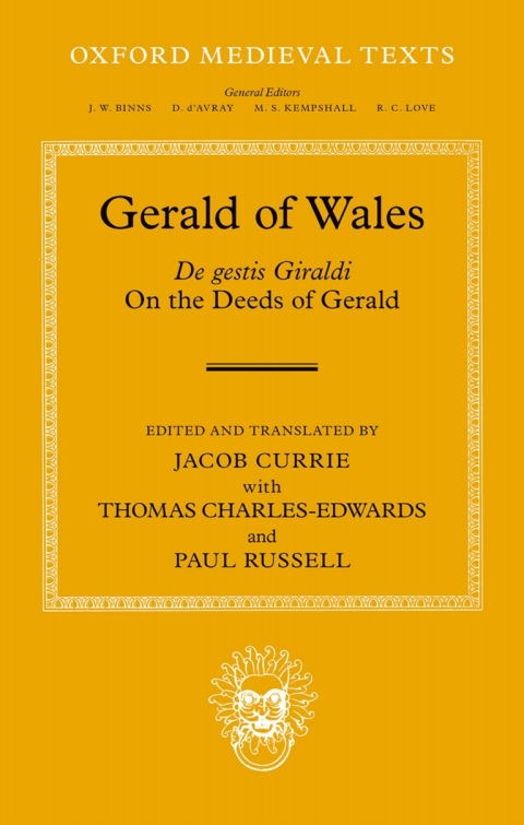 Cover image for book Gerald of Wales