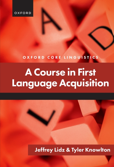 Cover image for book A Course in First Language Acquisition