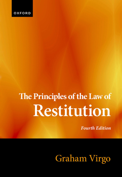 Cover image for book The Principles of the Law of Restitution