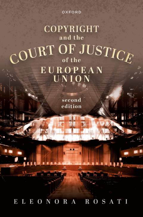 Cover image for book Copyright and the Court of Justice of the European Union