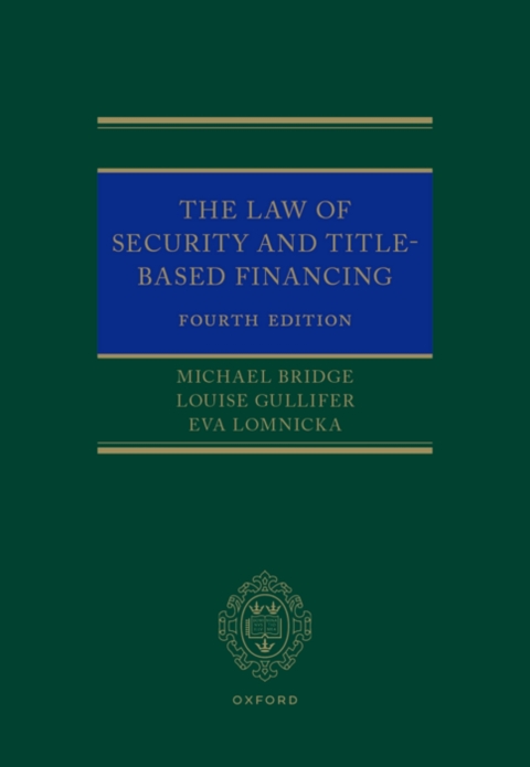 Cover image for book The Law of Security and Title-Based Financing