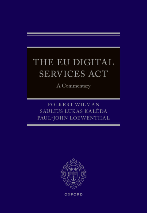 Cover image for book The EU Digital Services Act