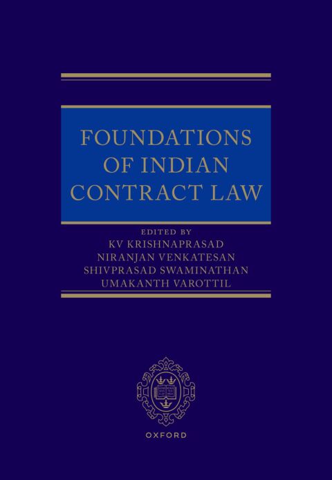 Cover image for book Foundations of Indian Contract Law
