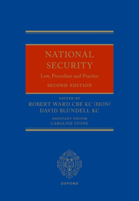 Cover image for book National Security Law, Procedure and Practice