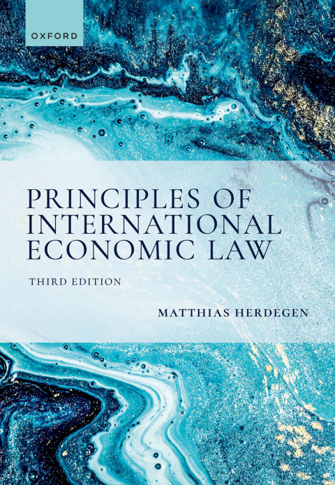 Cover image for book Principles of International Economic Law