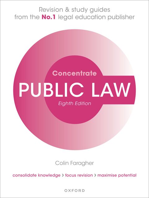Cover image for book Public Law Concentrate