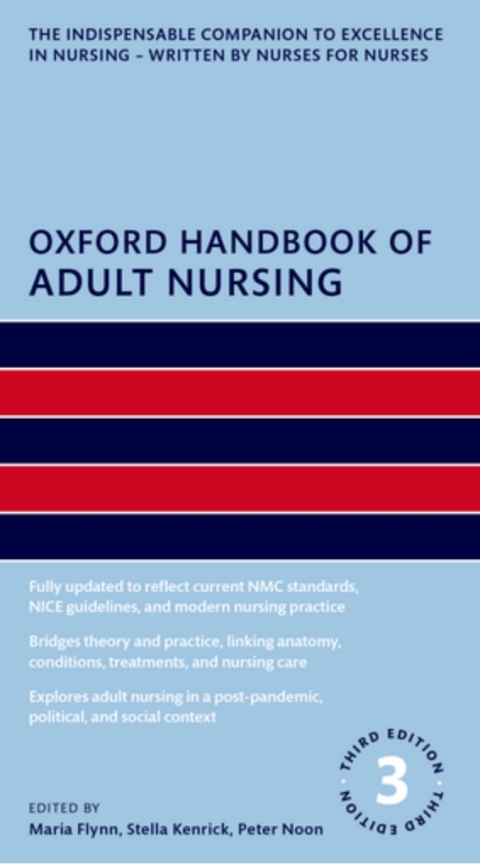 Cover image for book Oxford Handbook of Adult Nursing