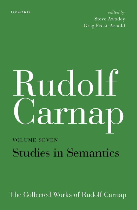 Cover image for book Rudolf Carnap: Studies in Semantics