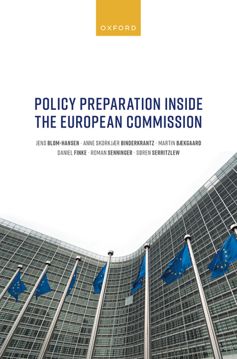Cover image for book Policy Preparation Inside the European Commission