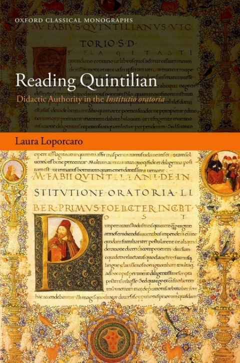 Cover image for book Reading Quintilian