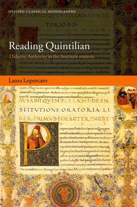 Cover image for book Reading Quintilian