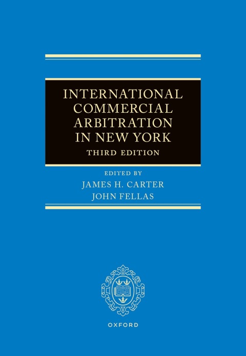 Cover image for book International Commercial Arbitration in New York