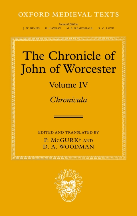 Cover image for book The Chronicle of John of Worcester