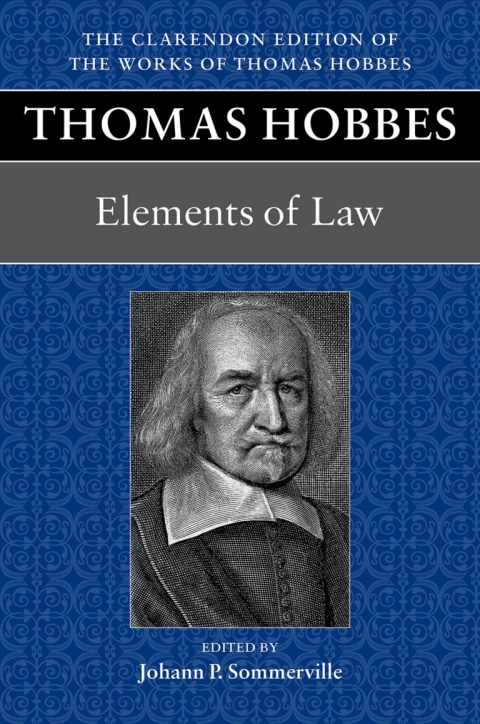Cover image for book Thomas Hobbes: Elements of Law
