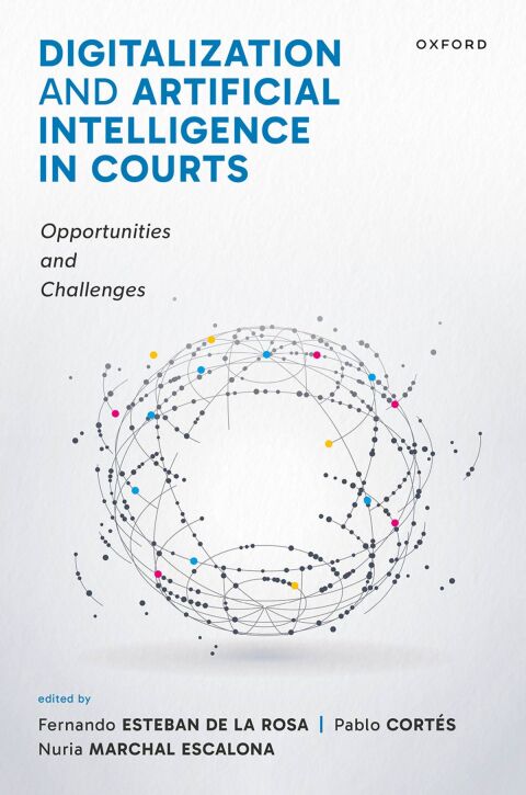 Cover image for book Digitalization and Artificial Intelligence in Courts