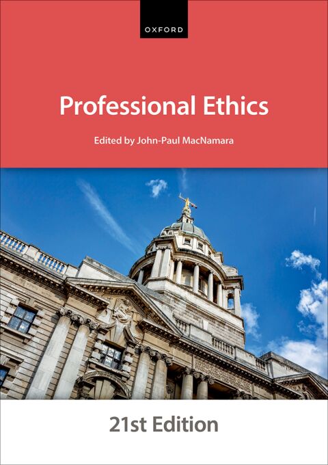 Cover image for book Professional Ethics