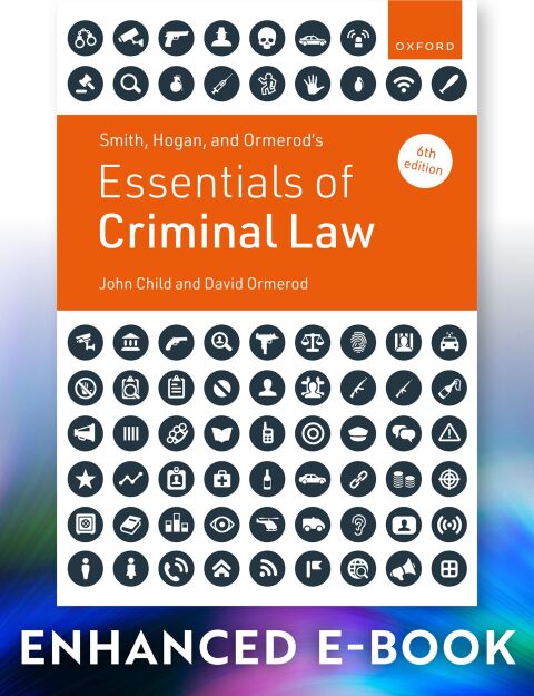 Cover image for book Smith, Hogan, and Ormerod's Essentials of Criminal Law