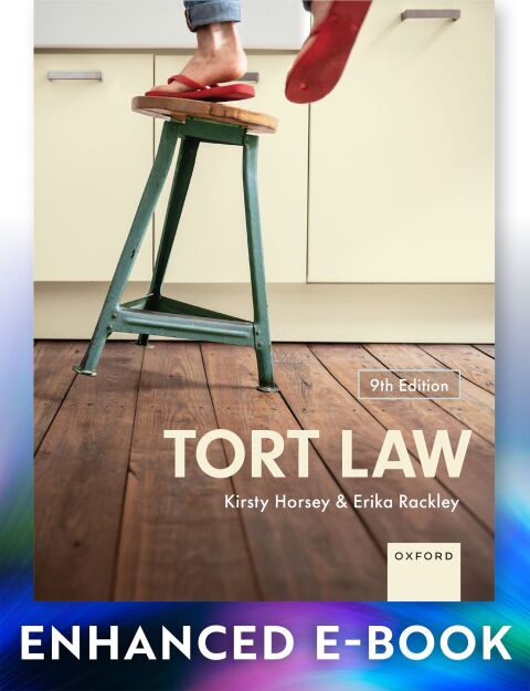 Cover image for book Tort Law