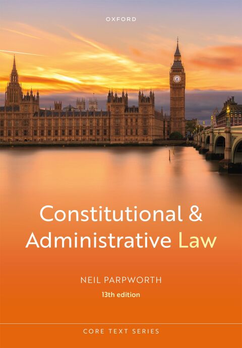 Cover image for book Constitutional and Administrative Law