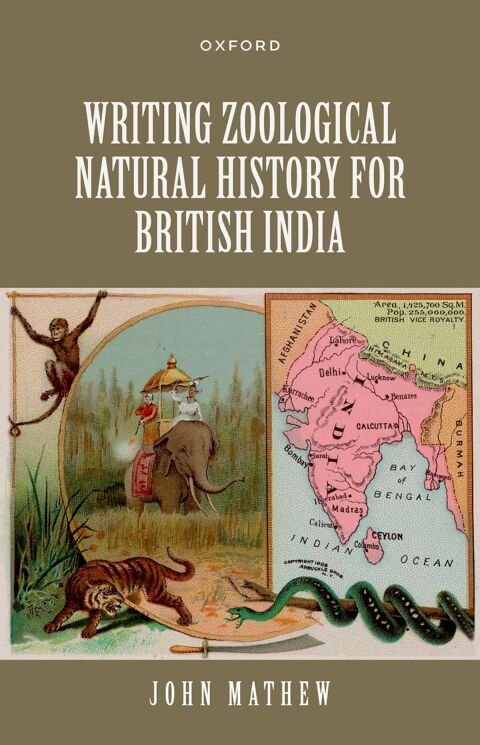 Cover image for book Writing Zoological Natural History for British India