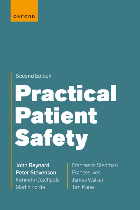 Cover image for book Practical Patient Safety