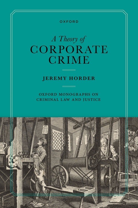 Cover image for book A Theory of Corporate Crime